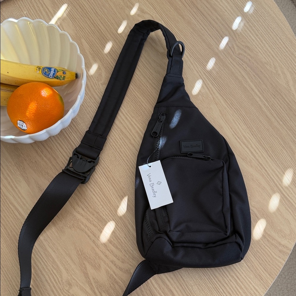 Vera Bradley Classic Black Belt Bag